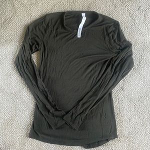 Lululemon long ribbed sleeve